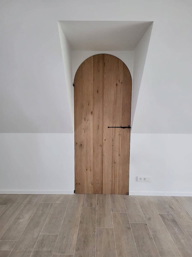 Houten Boogdeur