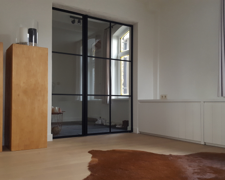 dubbele steellookdeur , ism Verfaillie Interieur