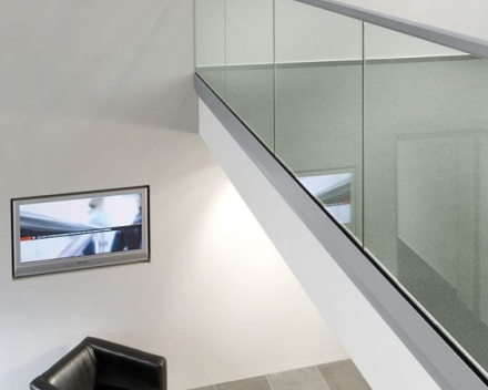 Glazen balustrades